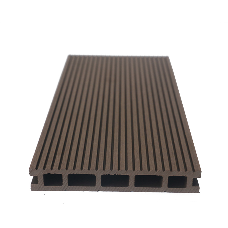Outdoor Modern Hollow Barefoot WPC Decking