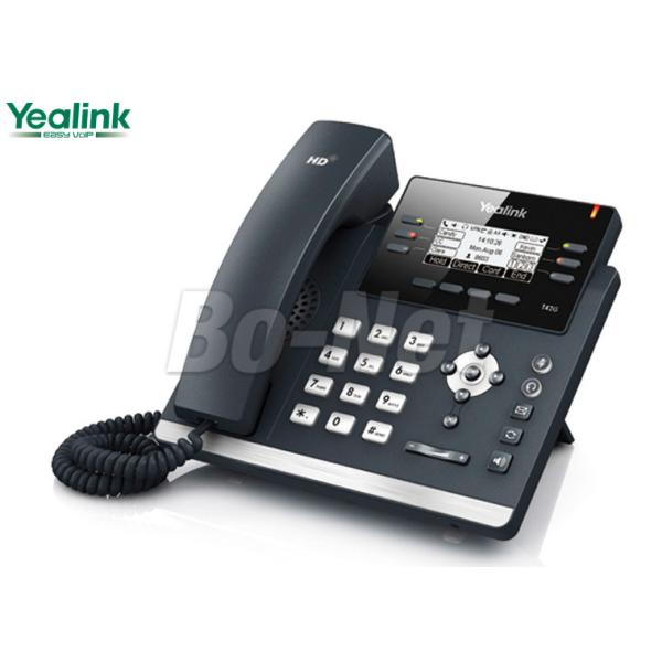 12 Line HD Video Conference Cisco IP Phone SIP-T42G Yealink Linux Operating System
