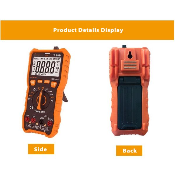 Mini Pocket Voltage Resistance T1 Smart Multimeter With Automatic Operation
