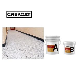 Quality Hygienic Clear Resin Floor Coating Chemical Resistant Flake Concrete Coating for sale