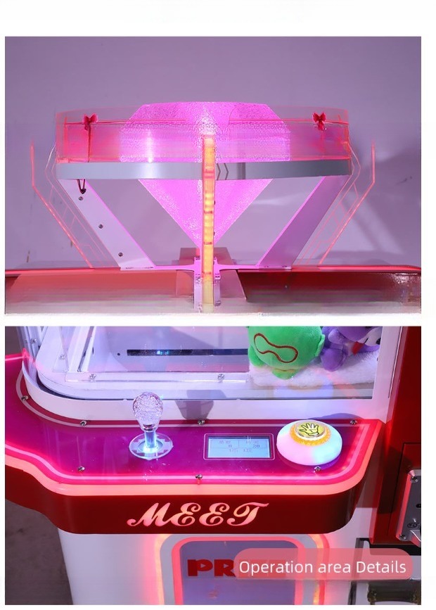 Professional Grade Claw Game Machine Easy Control With Metal Frame
