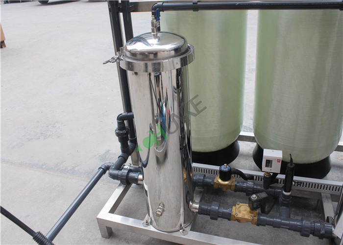 1000LPH Brackish Water Treatment Plant / RO Water Treatment Plant For Drinking