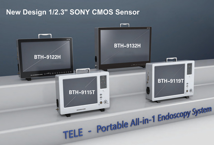 22 Inch Monitor Full HD Endoscope Camera 80W LED Cold Light Source BTH-9122H