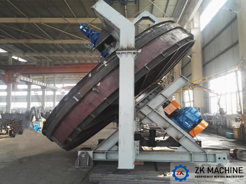 High Pelletizing Phosphogypsum Powder Pelletizing Disk Granulation Equipment