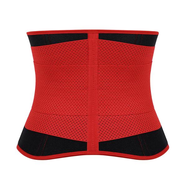 100% Polyester Outer Layer Waist Trainer Shaper for Women 10 Steel Bones Neoprene