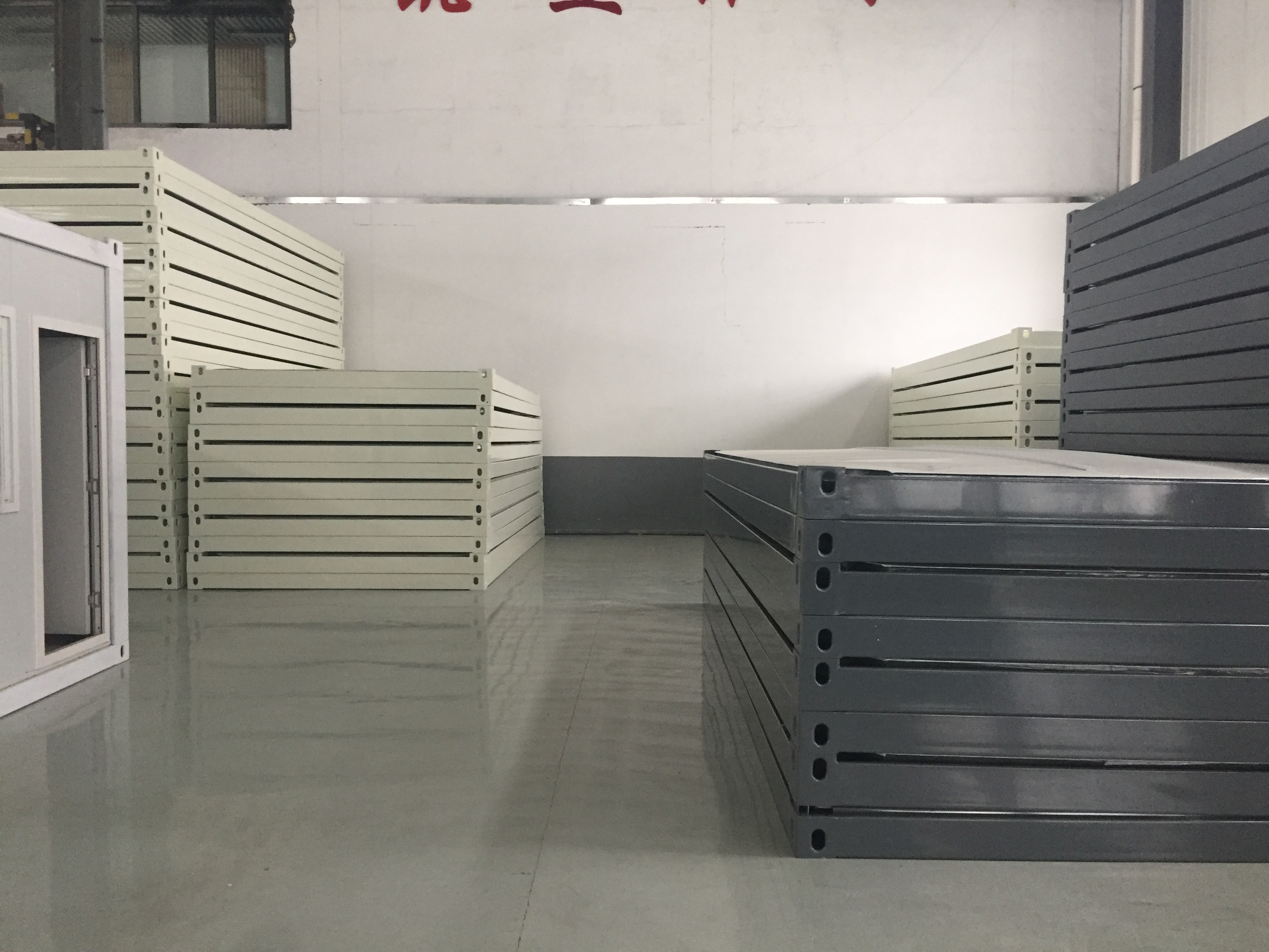 Prefabricated Detachable Container House With Steel Door And Plastic Steel Window
