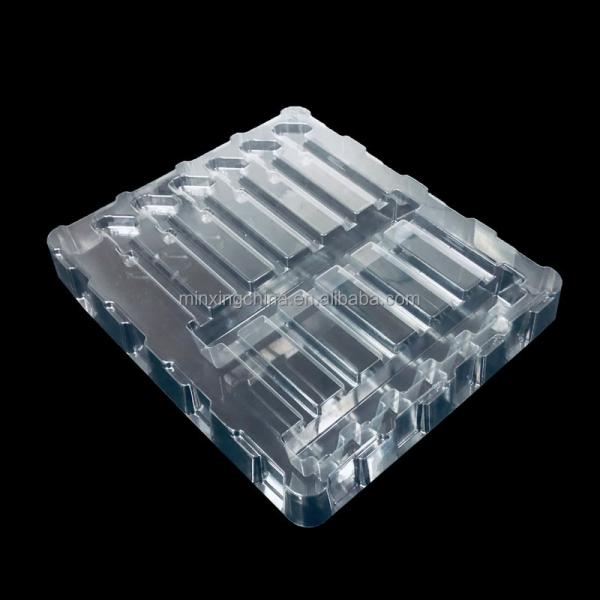 SH-0006 Customized PET Clamshell Packaging for ROM Flash Memory SSD 000 Dust Free Mill