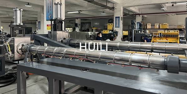 Customized PET Steel Strap Production Line 9-32mm Width With 100% PET Crushed Material