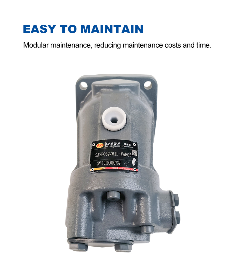 SKS Hydraulic Piston Motor 37.6kg for Concrete Pump Trucks