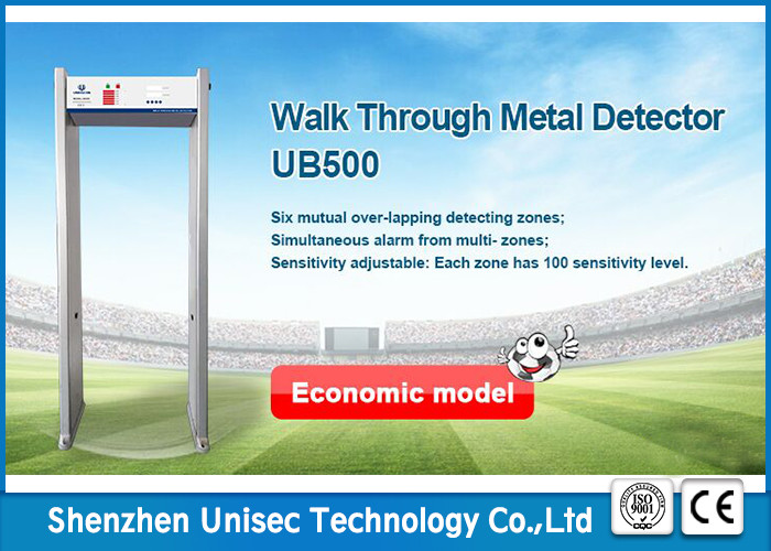 Economic Security Walk Through Gate 100 Sensitivity Level With Fireproof