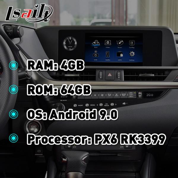 Plug and Play Lexus Car Multimedia Interface Support Control by Joystick Mouse with CarPlay , YouTube ES250 ES350 ES300