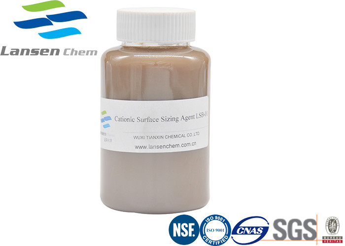 Quality Cationic Surface Sizing Chemicals Solid content 30±2 for sale