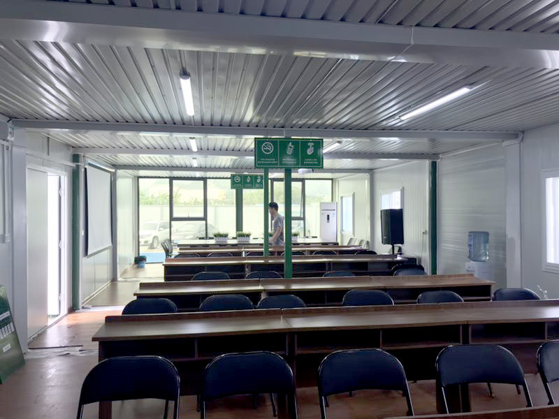 Prefabricated Light Weight Container House Quick Installation Steel Structures Buildings