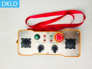 Quality Thumb Shaped Joystick Handheld Track Cleaning Vehicle Wireless Remote Control for sale