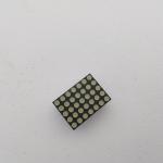 1.9mm Common Cathode DOT Matrix Pure Green LED Display