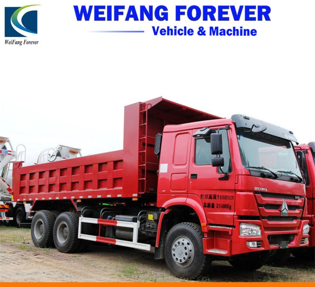 Used Sinotruk HOWO Trucks 10 Wheels Tipper Dump Truck 6X4 Good Condition for Africa