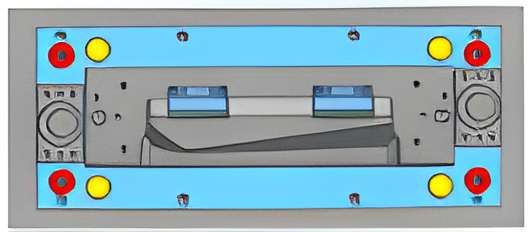 DC51D steel stamping dies Drain Box sheet metal stamping dies 0.4mm 0.5mm 0.6mm