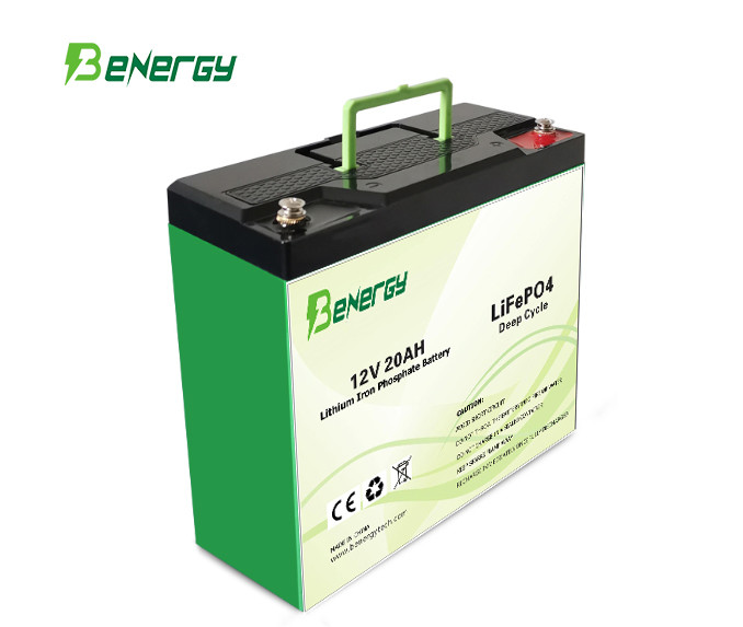 Quality Rechargeable 20AH 12V Lithium Battery Pack With Max Charge Current 20A for sale