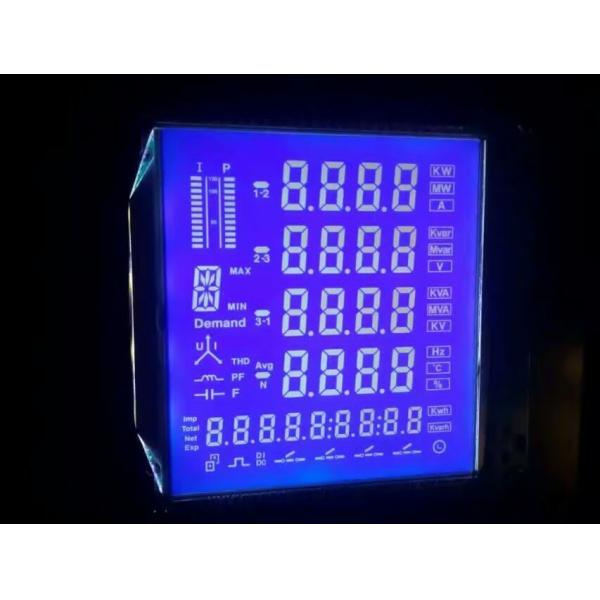 5.0V Custom Segment LCD Display 1/6 Duty 1/3 Bias Custom LCD Screen Manufacturer