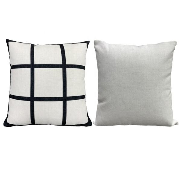 Custom Design Blank 9 Panel Sublimation Pillow Case 40*40cm Size Sublimation Cushion Cover