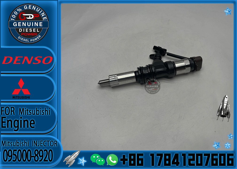 Common Rail Fuel Injector 095000-8920 ME306398 For Mitsubishi 6M60 For Denso
