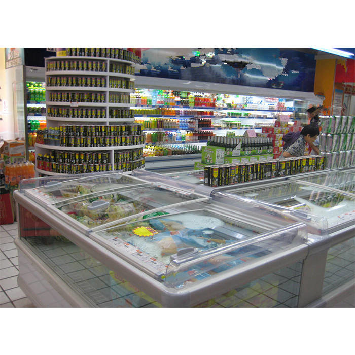 Top Open Commercial Deep Fridge For Display Frozen Food