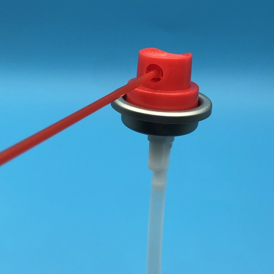360-Degree Rotatable Aerosol Valve, Universal Aerosol Actuator Valve for Household Industrial Spray Products Leak Proof Design for Multi Angle
