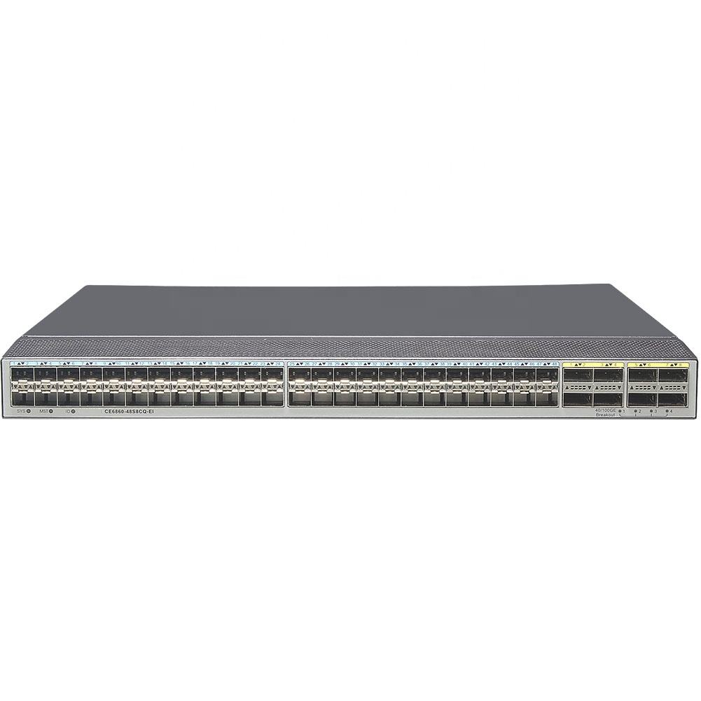 CE6860-48S8CQ-EI 100GE Optical Ports Data Center Switch with 10/100/1000Mbps Transmission Rate and Prompt Delivery