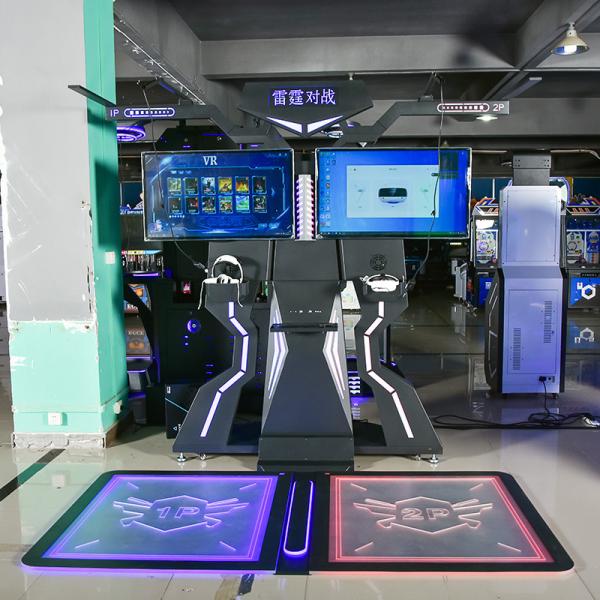 Development VR System Easy Operate VR Shooting Game Machine with Max Capacity 600kg