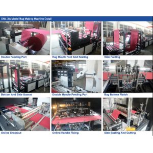 Multi Functional Automatic Non Woven Bag Making Machine 220v / 380v