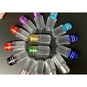 ISO9001 Clear Plastic Pill Bottles