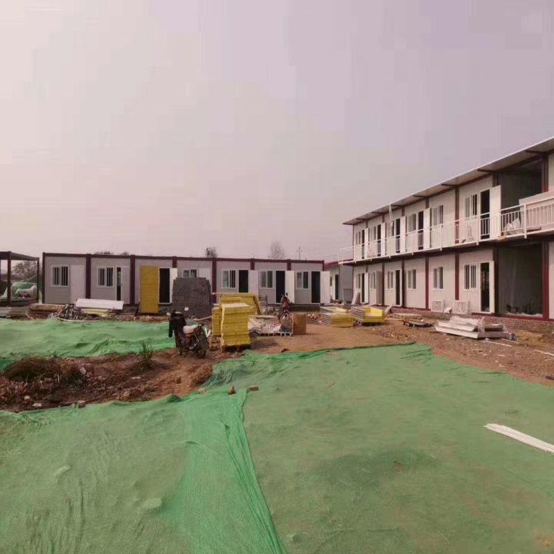 Homes Portable Office Building White or Customized Color Prefab Foldable Container Home