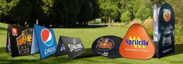 Manufacturer Portable Outdoor Advertising Pop up Banner Pop out Banner