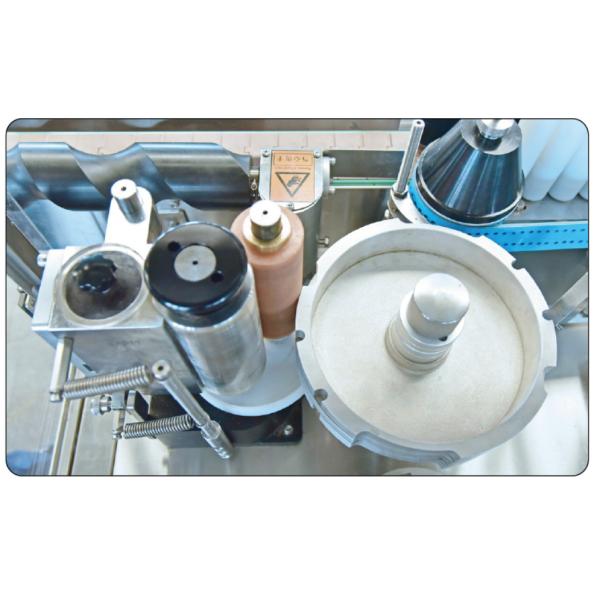 Φ30-95mm Round Bottle TZ-100D Paper Bonding Labeling Machine