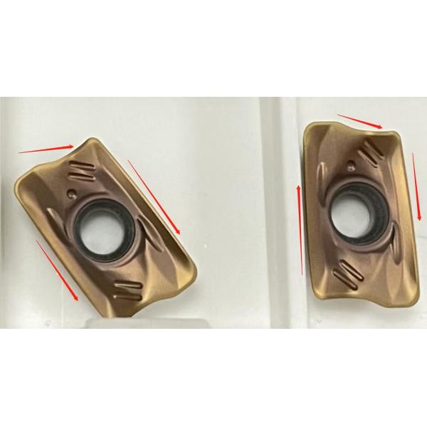 Parting 2mm Cvd Coated Inserts MGMN200 MGMN500 Black Color