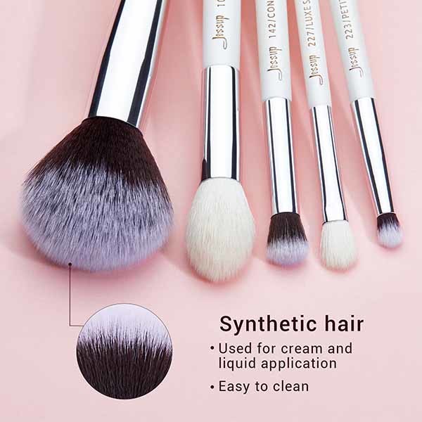 Jessup ISO9001 Pro Makeup Brushes Set For Makeup Artist