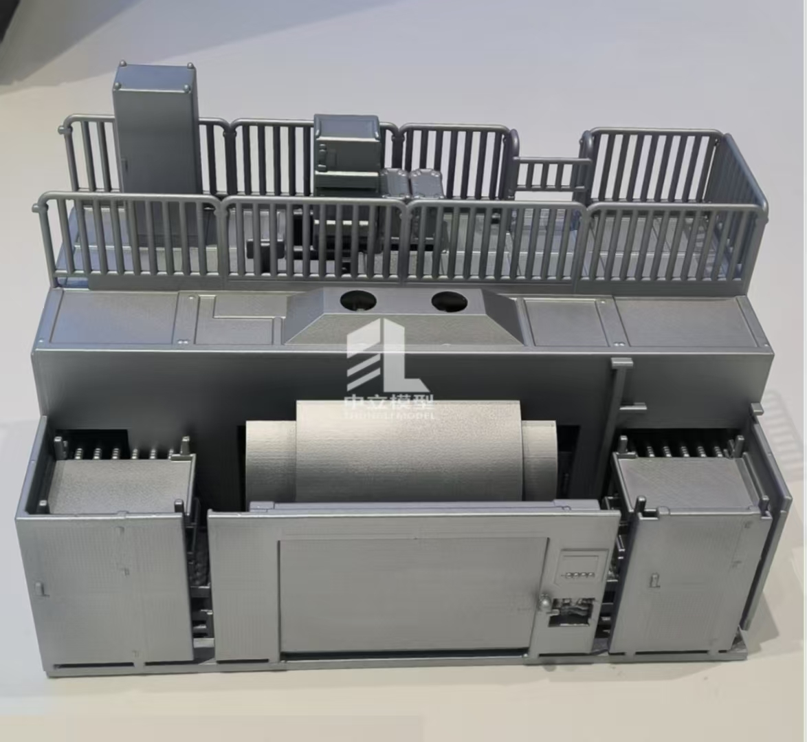 Mechanical Equipment Architectural Physical Model 1:20 Scale Construction Equipment
