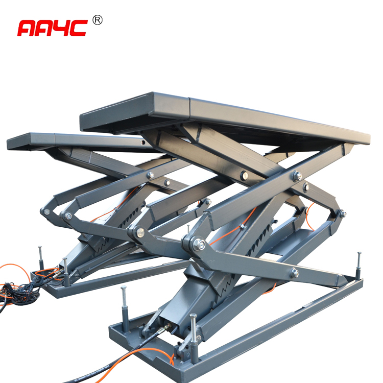 AA4C 3.0T flush mounted full rise scissor lift