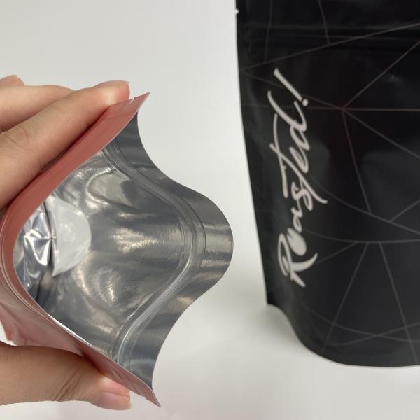 Chocolate Snack Packaging Custom Stand Up Pouch ISO9001 Certificate