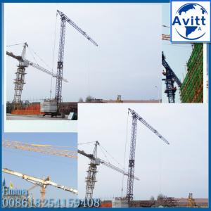Quality QTK20 Fast Erecting Crane 3t Specification With 25m Jib Length for sale