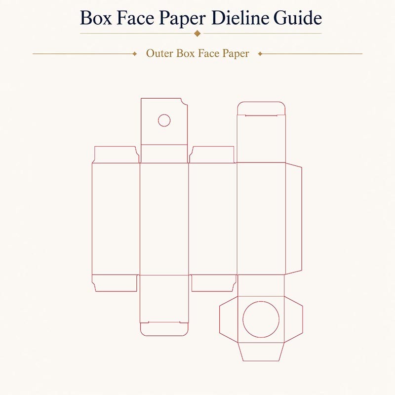 Premium Specialty Paper Custom Folding Cartons Built In Insert Tube Packaging