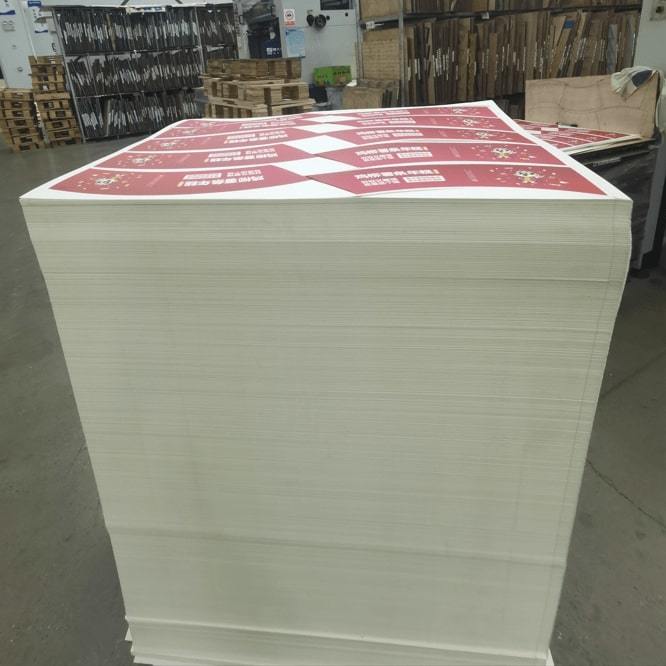 Biodegradable PLA Coated Paper Sheet 150 - 350 Gsm For Disposable Tableware