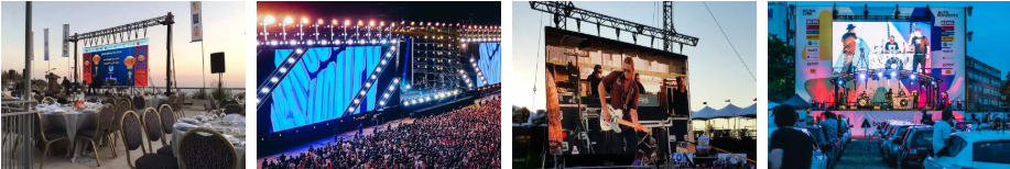 7kg Lightweight Stage Led Screen Rental Display Panel For Outdoor Perimeter