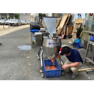 Centrifugal Vegetable Shredding Machine For Food Processing Company