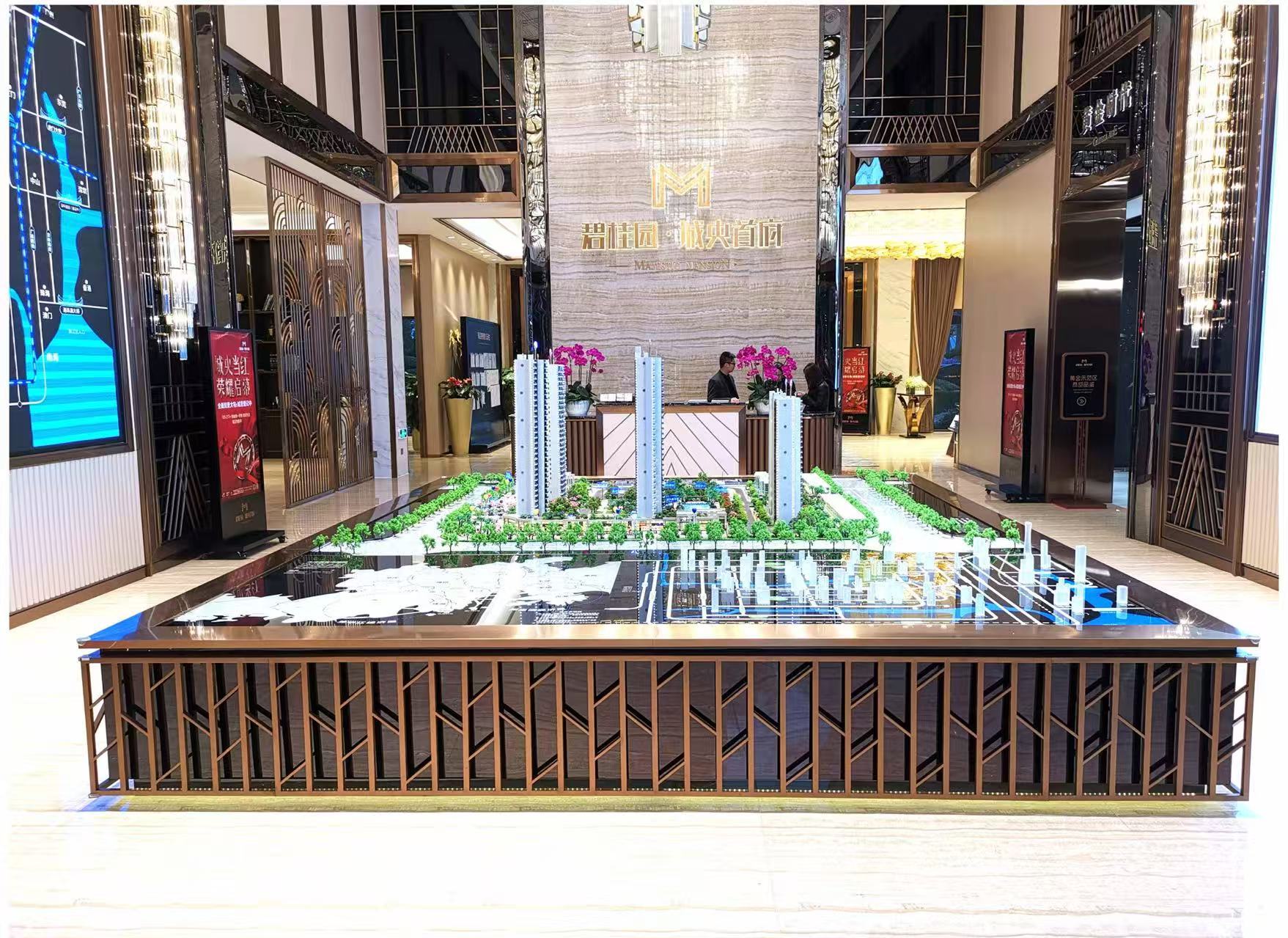 1:100 Architectural Scale Model Modern Residential Architectural Models