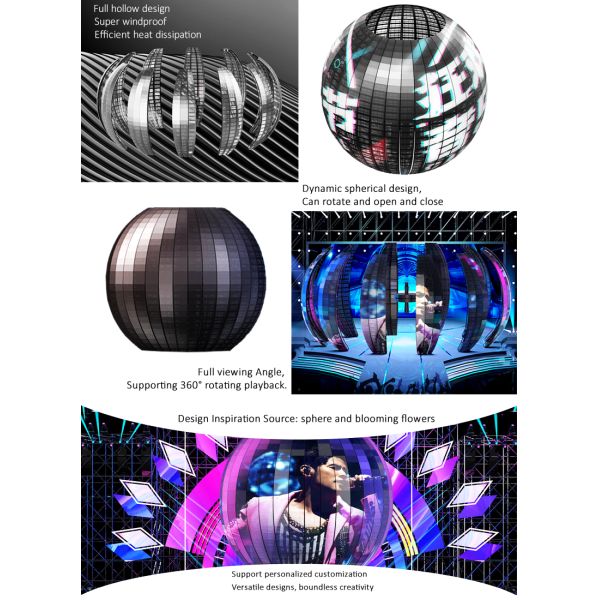 Outdoor LED Screen Concert Stage Background Video Wall
