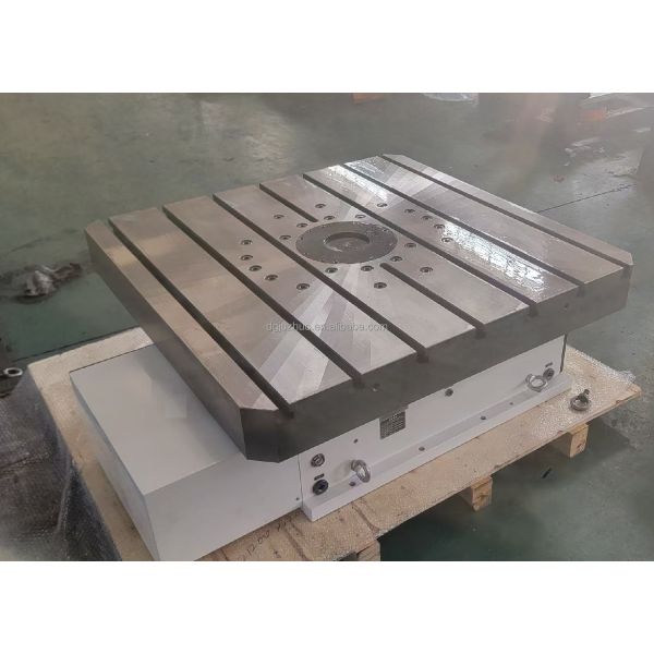 Compact 4th Axis CNC Rotary Table Tailstock With Chuck Motor