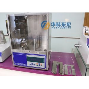 Electronic Automatic 45 Degree Flammability Textile Testing Machinery