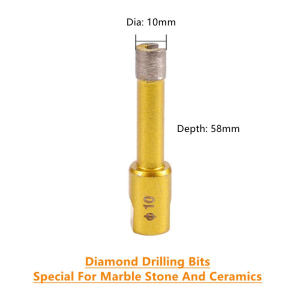 Stone 100mm Diamond Core Drill Bit , 68mm Sintered Diamond Drill Bits