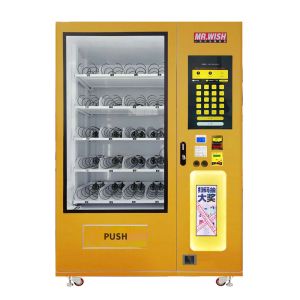 Quality Lucky Box Gift Smart Self Service Vending Machines With 22 Inch Touch Screen for sale